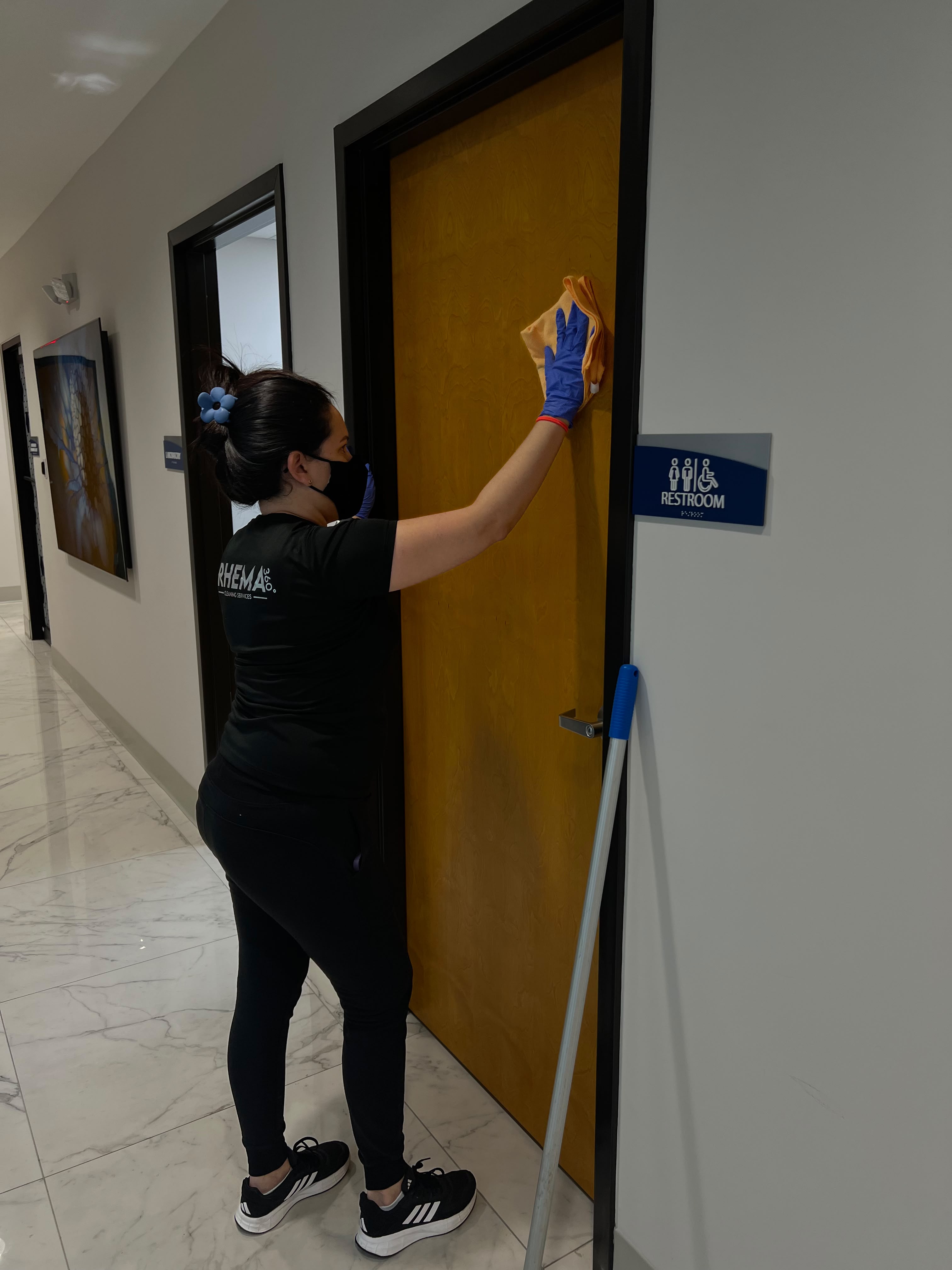 Commercial cleaning project